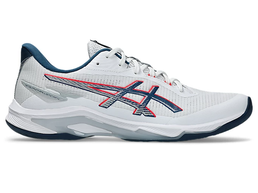 Asics NetBurner Ballistic FF 4 (25) Men's Indoor Shoes (White/Mako Blue)