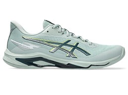 Asics NetBurner Ballistic FF 4 (25) Men's Indoor shoes (Lichen Rock/Tranquil Teal)