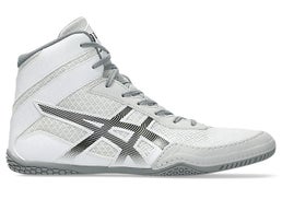 Asics Matcontrol 3 Wrestling Shoes (25) (White/Gun Metal)
