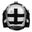 Oxdog Xguard (26) Junior Helmet (White/Black)